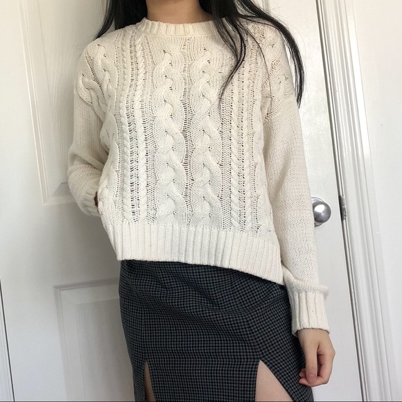 Pacsun Cableknit Sweater - Picture 2 of 3
